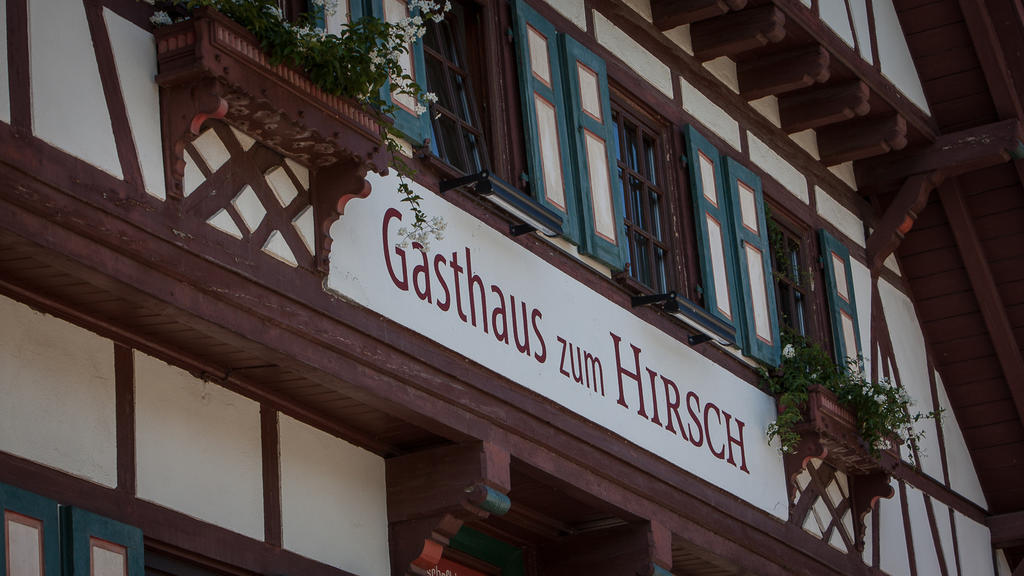 Gasthaus Zum Hirsch Gutach Exterior foto